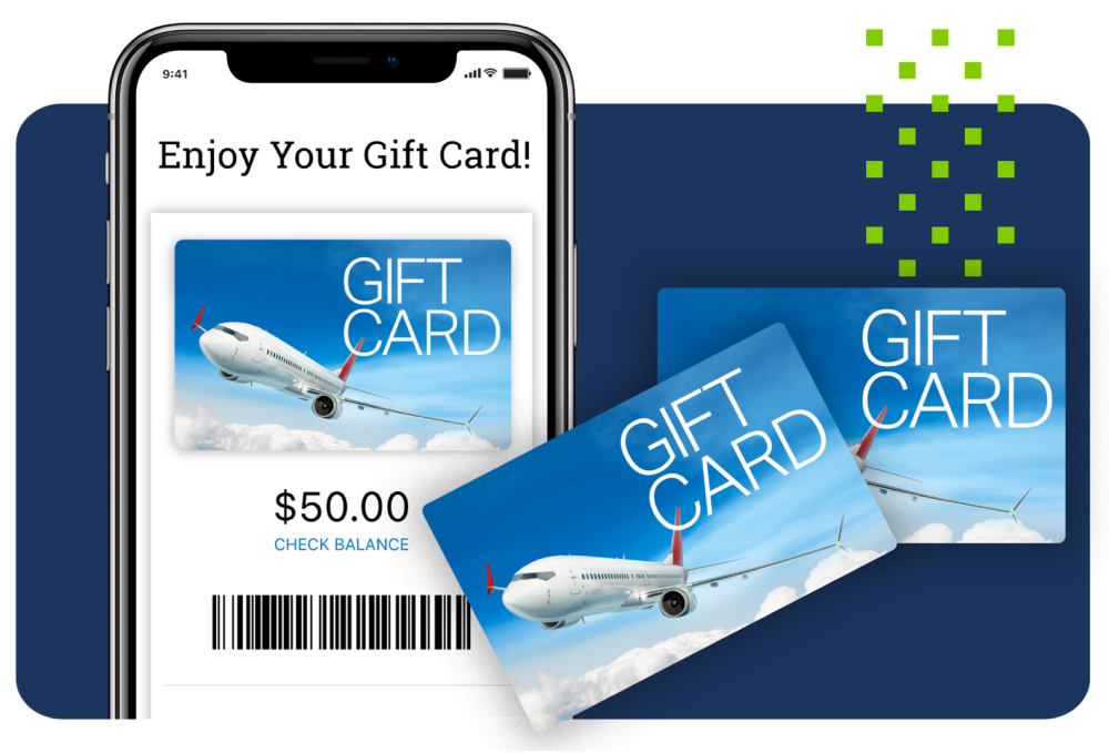 Mobile gift card